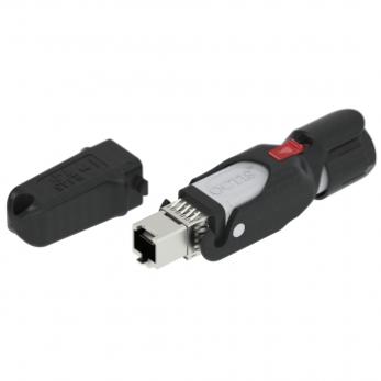 Radiall-OCTI217550 Raccordement téléphone et télécom CONN OCTIS Plug Kit RJ45 Tab Down