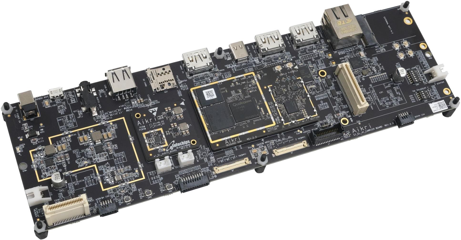 eInfochips-AIKRI-64X-90LD-8-1 Eingebettete Systementwicklungsboards und -kits AIKRI-64X-90LS-8 System on Module - SOM Development Kit 2700MHz CPU 8GB RAM 128GB Linux Kernel v5.4.233