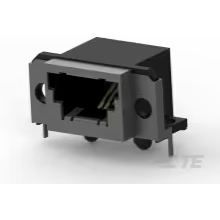 TE Connectivity-5-1761185-1 Steckverbinder, Telefon und Telekommunikation Conn SDL RCP 4 POS 1.27mm Solder RA Thru-Hole 4 Terminal 1 Port