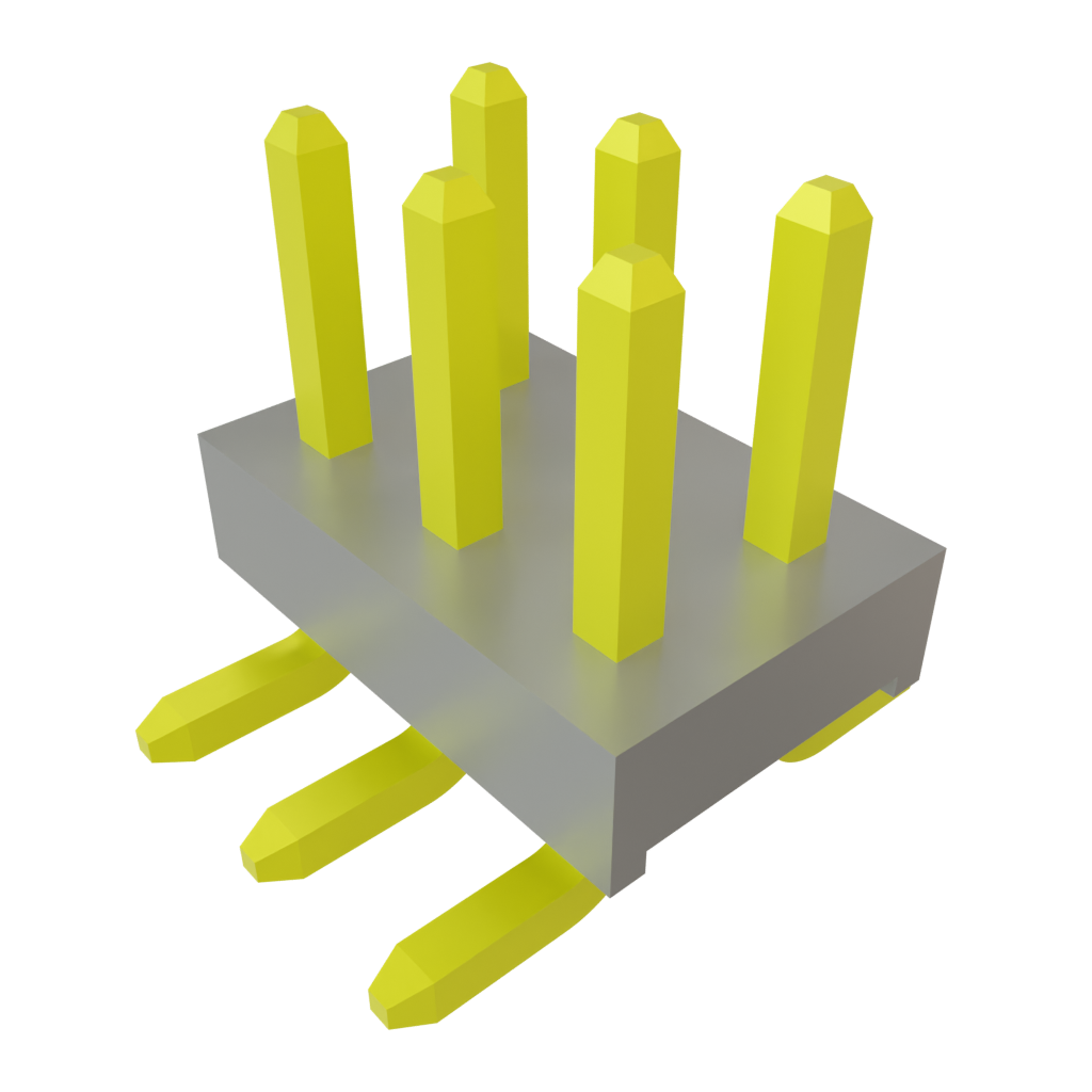 Samtec-TMM-103-01-G-D-SM-TR Steckverbinderleisten und Leiterplattenbuchsen Conn Unshrouded Header HDR 6 POS 2mm Solder ST Top Entry SMD T/R