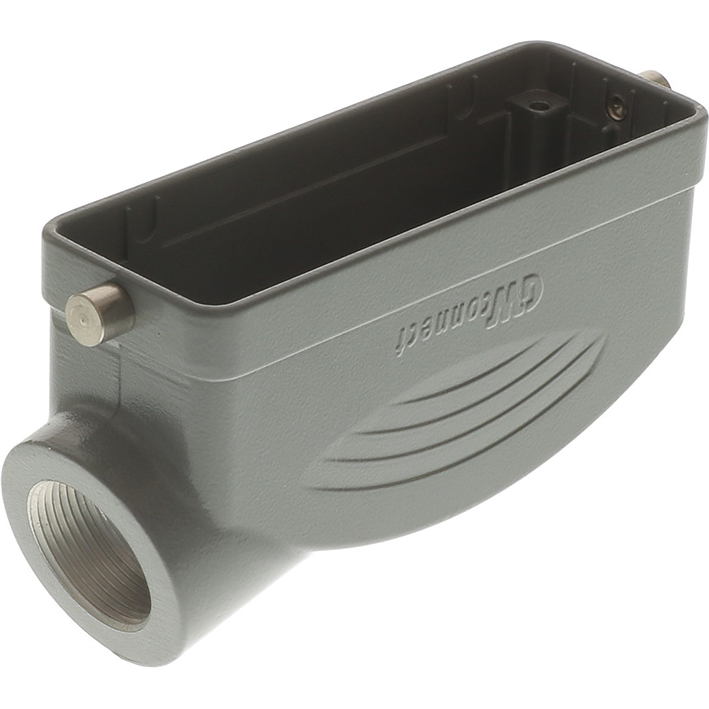 Molex-7824.6509.0 Adaptateurs pour manchons thermorétractables Hood 90° 24 Shell Size Polyester Powder Die Cast Aluminum GWconnect®