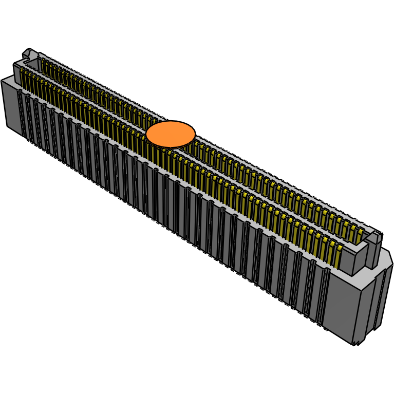 Samtec-ADM6-60-06.5-L-4-2-TR Connector Headers and PCB Receptacles Conn Open Pin Field Array HDR 240 POS 0.635mm Solder ST SMD T/R