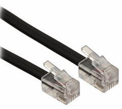 Assmann WSW components, Inc-AT-S-26-4/4/B-25/R Assemblaggio cavo Altro Cable Assembly Modular UTP 7.62m 26AWG RJ-10 to RJ-10 4 to 4 POS M-M