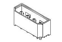 Molex-15-24-4744 Connector Headers and PCB Receptacles Conn Wire to Board HDR 4 POS 5.08mm Solder ST SMD Disk Drive Power Tray