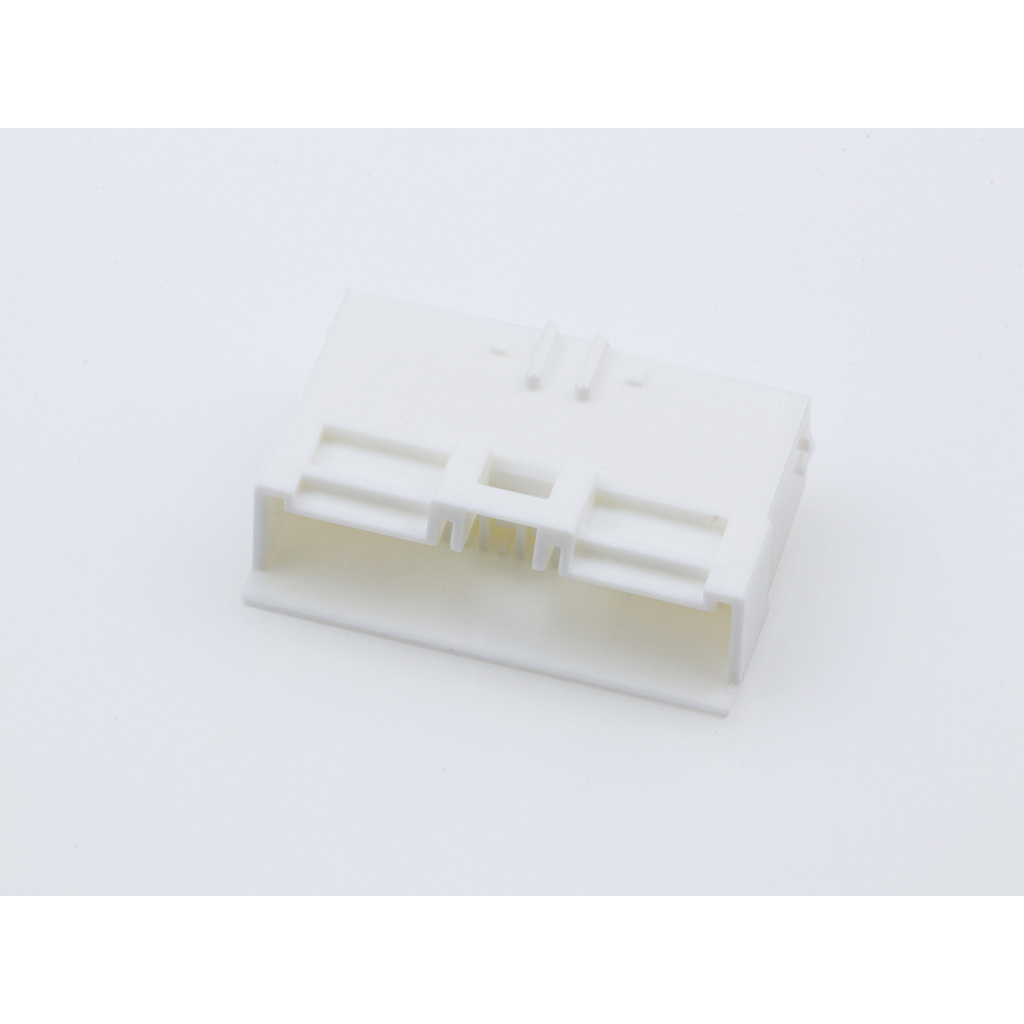 Molex-512271200 Einzeladersteckverbinder, Gehäuse Conn Housing M 12 POS 2mm Crimp ST Cable Mount Natural Bag