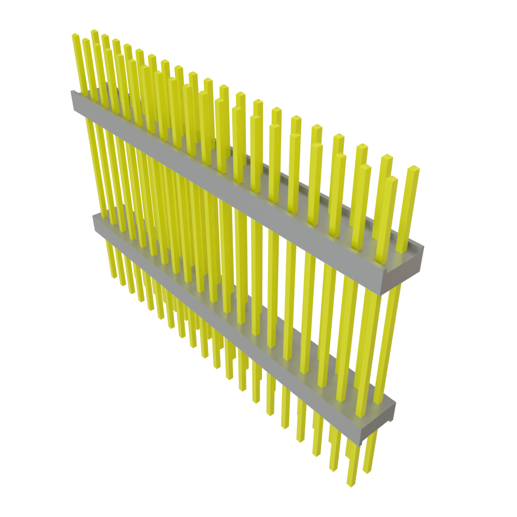 Samtec-EW-20-14-F-D-821 Piastre connettori e prese PCB Conn Board Stacker HDR 40 POS 2.54mm Solder ST Top Entry Thru-Hole Bulk
