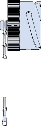 Glenair-ITB06T-24F11 Steckverbinderzubehör Connector Accessories Plug Cap Straight Aluminum Electroless Nickel