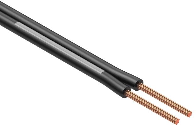 Tensility International-30-01251 Kabel, Mehrleiter Multi-Conductor Cable Cross Linked Polyethylene 2Conductors 16AWG 5.3mm 300V Cross Linked Polyethylene