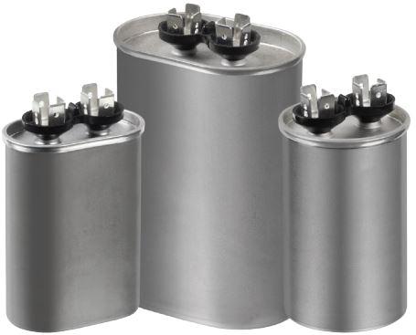 Illinois Capacitor-21FD3720A-F Kondensator, Kunststofffilm Cap Film 20uF 370VAC PP 10% (47.63 X 60.45mm) Bracket Mount Aluminum Cylindrical Can 70°C