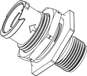 Amphenol-FLS710N4P03 Connettore circolare Conn Circular PIN 4 POS Crimp ST Jam Nut 4 Terminal 1 Port Bag