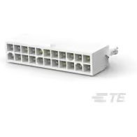 TE Connectivity-1-794071-1 Steckverbinderleisten und Leiterplattenbuchsen Conn Wire to Board HDR 22Power POS 4.14mm Solder ST Thru-Hole Bag