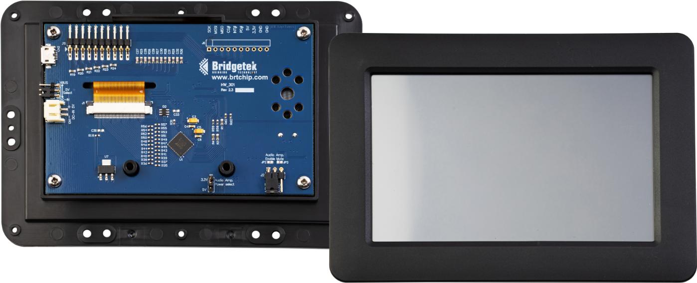 FTDI Chip-VM800B50A-BK Development Kits and Tools FT800 Touch Screen Controller Development Tool