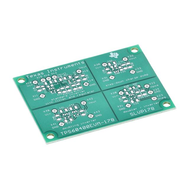 Texas Instruments-TPS60400EVM-178 Power Management Development Boards and Kits TPS60400 Charge Pump Evaluation Board