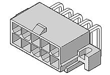 Molex-0050361816 Steckverbinderleisten und Leiterplattenbuchsen Conn Wire to Board HDR 14 POS 4.2mm Solder RA Side Entry Thru-Hole Tray