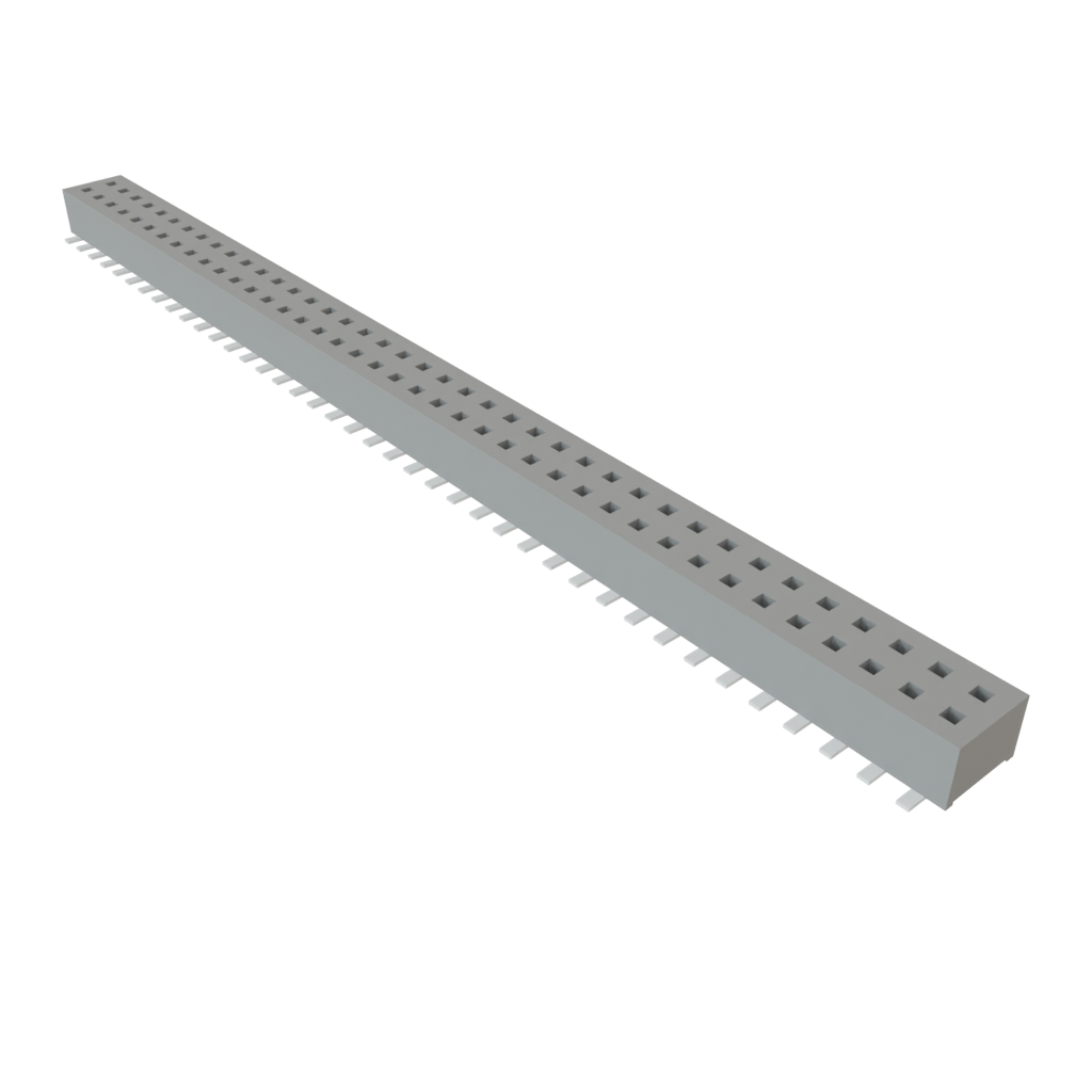 Samtec-CLP-140-02-L-D Steckverbinderleisten und Leiterplattenbuchsen Conn Socket Strip SKT 80 POS 1.27mm Solder ST Top Entry SMD TIGER CLAW™ Tube