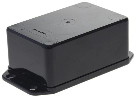 CamdenBoss Ltd-BIM2001/IP-BLK Black Acrylonitrile Butadiene Styrene Flange Mount Universal Enclosure