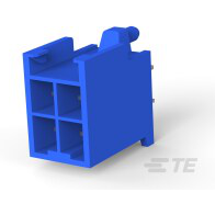 TE Connectivity-179840-6 Steckverbinderleisten und Leiterplattenbuchsen Conn Shrouded Header (4 Sides) HDR 4Power POS 3.96mm Solder ST Thru-Hole Box