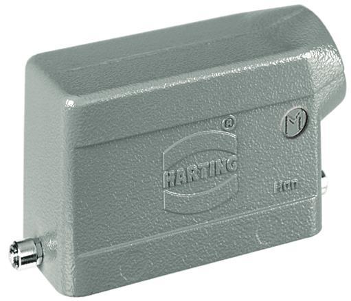 HARTING Technology Group-19300101541 Backshells Hood 90° 10B Shell Size Powder Die Cast Aluminum Single Lock