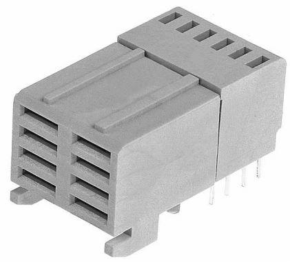 3M-MP2-SP08-41M1-LR Steckverbinder, Mutterplatine Conn Hard Metric F 8Power POS 2mm Solder RA Thru-Hole Box