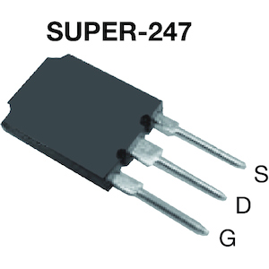 Vishay-SIHS90N65E-GE3 MOSFETs Trans MOSFET N-CH 650V 87A 3-Pin(3+Tab) TO-274AA Tube