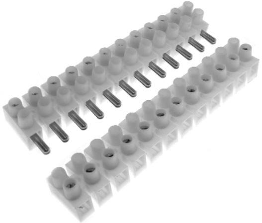 CamdenBoss Ltd-CTSN434/12/F Connector Terminal Blocks Conn Terminal Strip F 12 POS 12mm Screw RA Cable Mount 57A