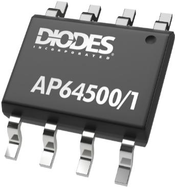 Diodes Incorporated-AP64500SP-13 Convertitore da DC a DC e chip regolatore di commutazione Conv DC-DC 3.8V to 40V Synchronous Step Down Single-Out 0.8V to 39V 5A 8-Pin SO EP T/R