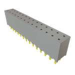 Conn Socket Strip SKT 28 POS 2mm Solder ST Top Entry Thru-Hole Tube