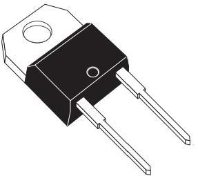 STMicroelectronics-STPSC4H065DI Gleichrichter Diode Schottky 650V 4A 2-Pin(2+Tab) TO-220AC Ins Tube