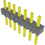 Conn Unshrouded Header HDR 7 POS 2.54mm Solder ST Top Entry Thru-Hole Bulk