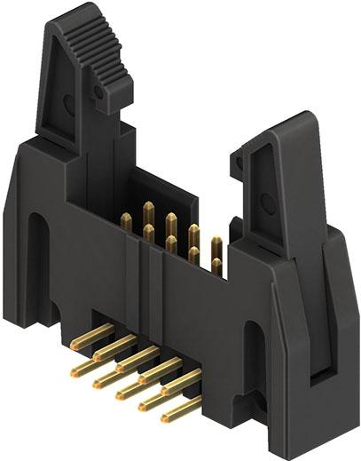 CnC Tech, LLC-3010-10-002-13-00 Connector Headers and PCB Receptacles Conn Ejector Header HDR 10 POS 2.54mm Solder RA Side Entry Thru-Hole