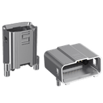 Conn QSFP F 8 POS 0.635mm Solder ST SMD 8 Terminal 1 Port T/R