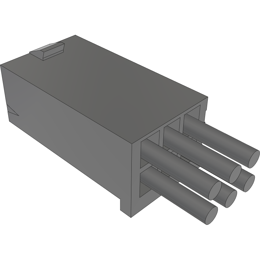 Samtec-MMTD-03-26-L-30.00-S Andere Kabelbaugruppen Cable Assembly Discrete Wire 0.762m 26AWG Wire to Wire 6 POS HDR Crimp MINI MATE® Layer