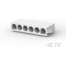 TE Connectivity-643407-1 Steckverbinderleisten und Leiterplattenbuchsen Conn Wire to Board HDR 6Power POS 6.35mm Solder ST Thru-Hole Bag