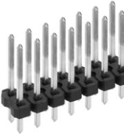 Fischer Elektronik-SL LP 2/097/06/G Cabezales del conector y receptáculos PCB Conn Unshrouded Header HDR 6 POS 2.54mm Solder ST Top Entry Thru-Hole