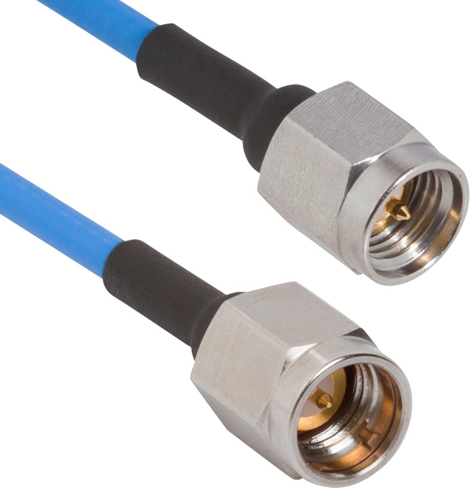 Amphenol-7029-3412 Montaje de cables coaxial Cable Assembly 0.085 T-FLEX 405 0.152m SMA to SMA M-M Bag