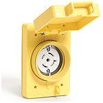 Conn Power RCP 4Power/1Ground POS ST Cable Mount 5 Terminal 1 Port Watertite®