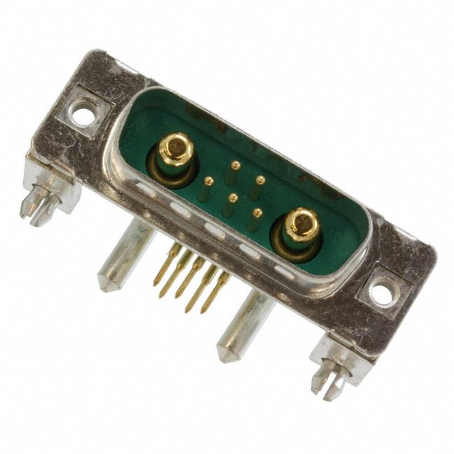 CONEC-3007W2PCT55N40X Steckverbinder, D-Sub Conn D-Sub M 2Power/5Signal POS Solder RA Thru-Hole 7 Terminal 1 Port