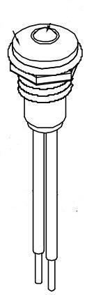 Lumex-SSI-LXR3612SID-150 Panel Mount Indicators LED Panel Mount Indicator Uni-Color Red 635nm 30mcd 2-Pin