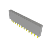 Conn Socket Strip SKT 12 POS 2.54mm Solder ST Top Entry Thru-Hole Bulk