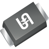 Taiwan Semiconductor-HS1GFL Gleichrichter Diode Switching 400V 1A 2-Pin SOD-123FL T/R