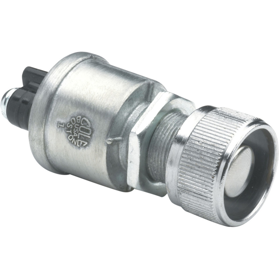 Littelfuse-9231 Druckknopfschalter Switch Push Button OFF (ON) SPST Round Button 35A 24VDC Momentary Panel Mount Screw