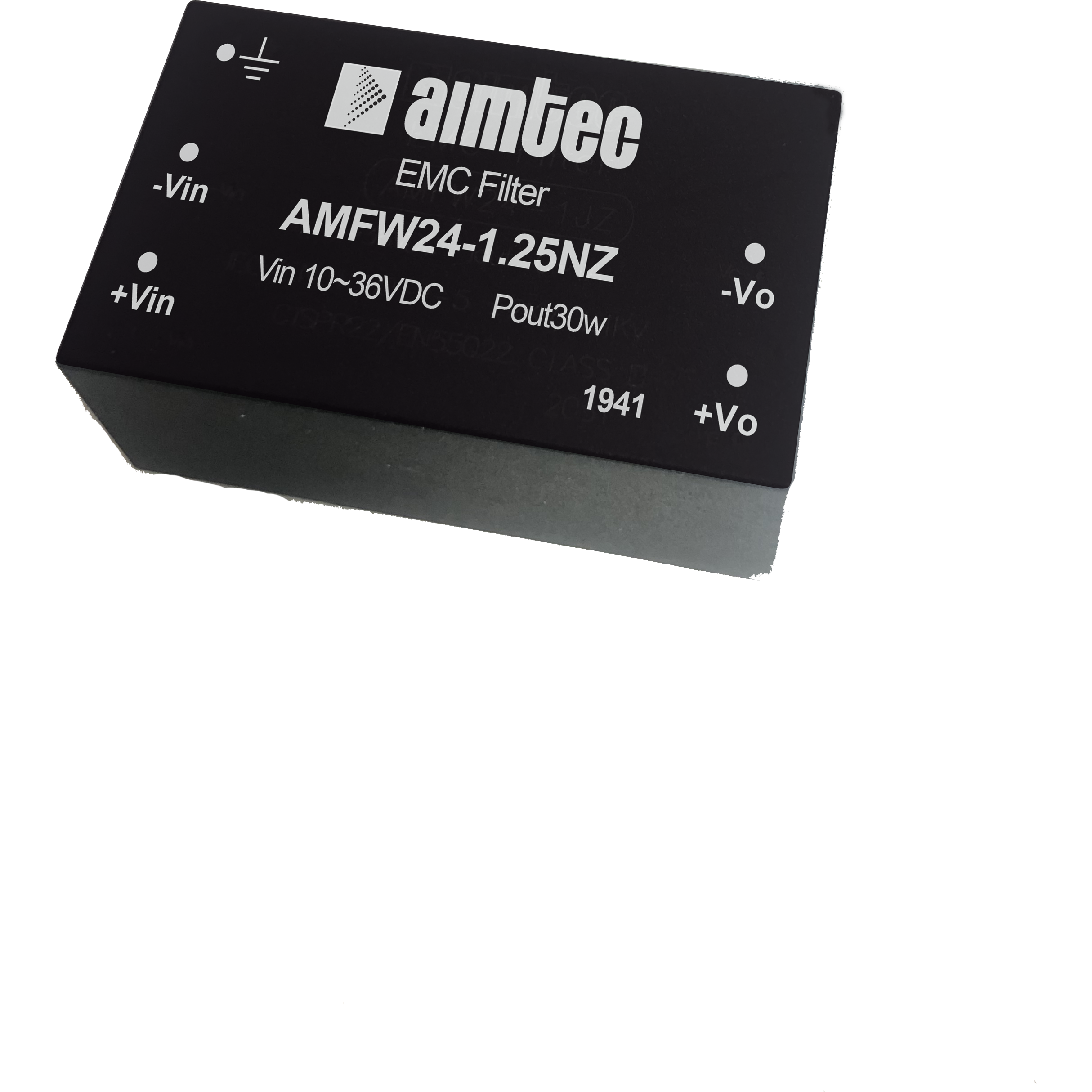 Aimtec-AMFW24-1JZ Power Supply Accessories EMC Filter / Surge suppressor for Power Supply