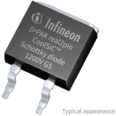 Infineon Technologies AG-IDK02G120C5XTMA1 Rectifiers Diode Schottky SiC 1.2KV 11.8A 3-Pin(2+Tab) D2PAK T/R