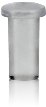 Visual Communications-7511A53 LED-Lichtleiter LED Light Pipe Round Vertical Clear Rigid Bag