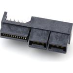 Conn Board to Board RCP 4Power/24Signal POS 2mm/2.5mm/1.27mm Solder RA Side Entry Thru-Hole Tray