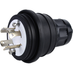 Conn Power PL 3Power/1Ground POS ST Cable Mount 4 Terminal 1 Port Watertite®