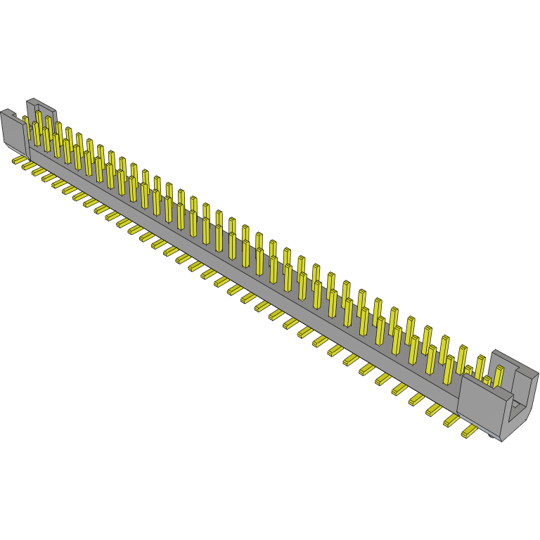 Samtec-TSH-135-01-F-DV-A Steckverbinderleisten und Leiterplattenbuchsen Conn Shrouded Header HDR 70 POS 2mm Solder ST SMD Tube