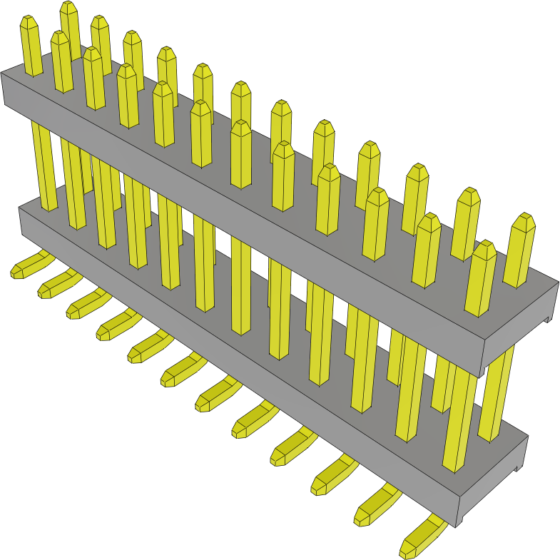 Samtec-SQW-112-01-F-D-VS Piastre connettori e prese PCB Conn Socket Strip SKT 24 POS 2mm Solder ST Top Entry SMD Tube