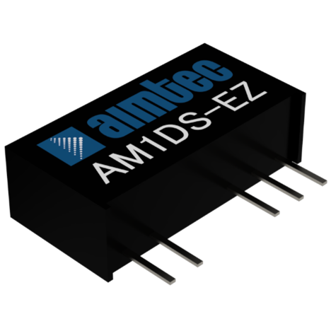Aimtec-AM1DS-2412SEZ DC/DC-Wandler und Spannungsreglermodul Module DC-DC 24VIN 1-OUT 12V 0.084A 1W 4-Pin SIP Module