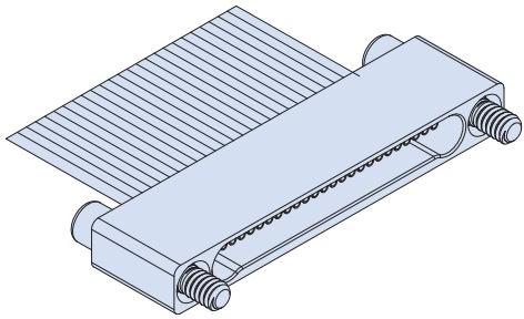 Glenair-890-002-25SA2-0A7-24-J534 Andere Kabelbaugruppen Cable Assembly 0.609m 30AWG Rectangular 25 POS F